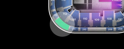Seat view from Upper