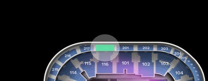 Seat view from Upper