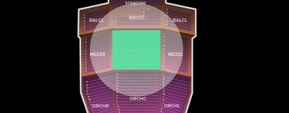 Seat view from Mezzanine