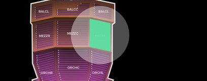 Seat view from Mezzanine
