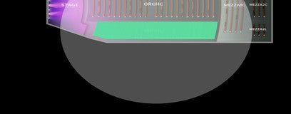 Seat view from Orchestra