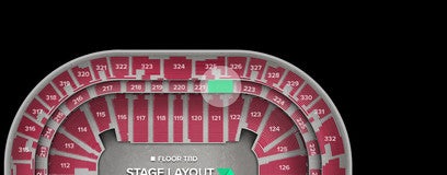 Seat view from Middle