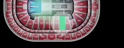 Seat view from Lower