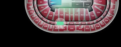 Seat view from Middle