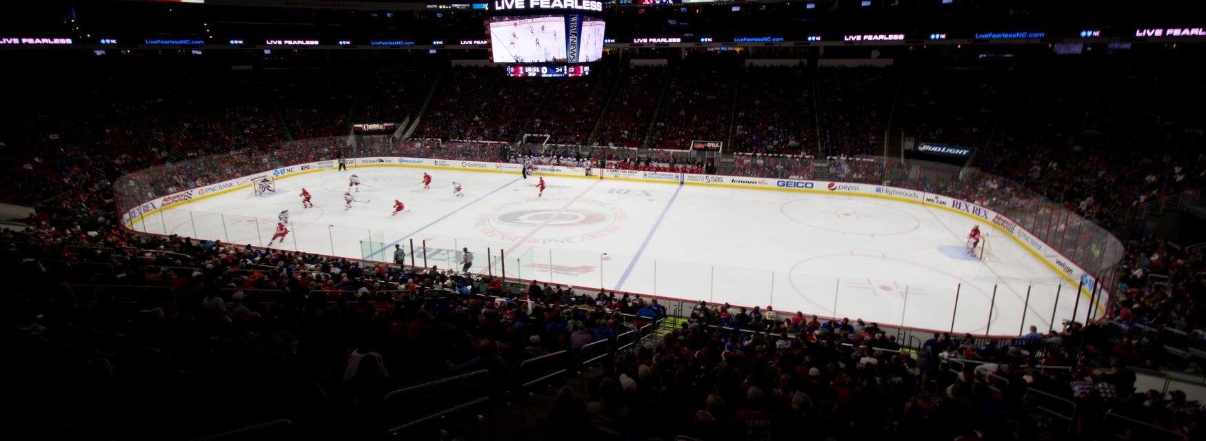 Seat view from Sideline Premier