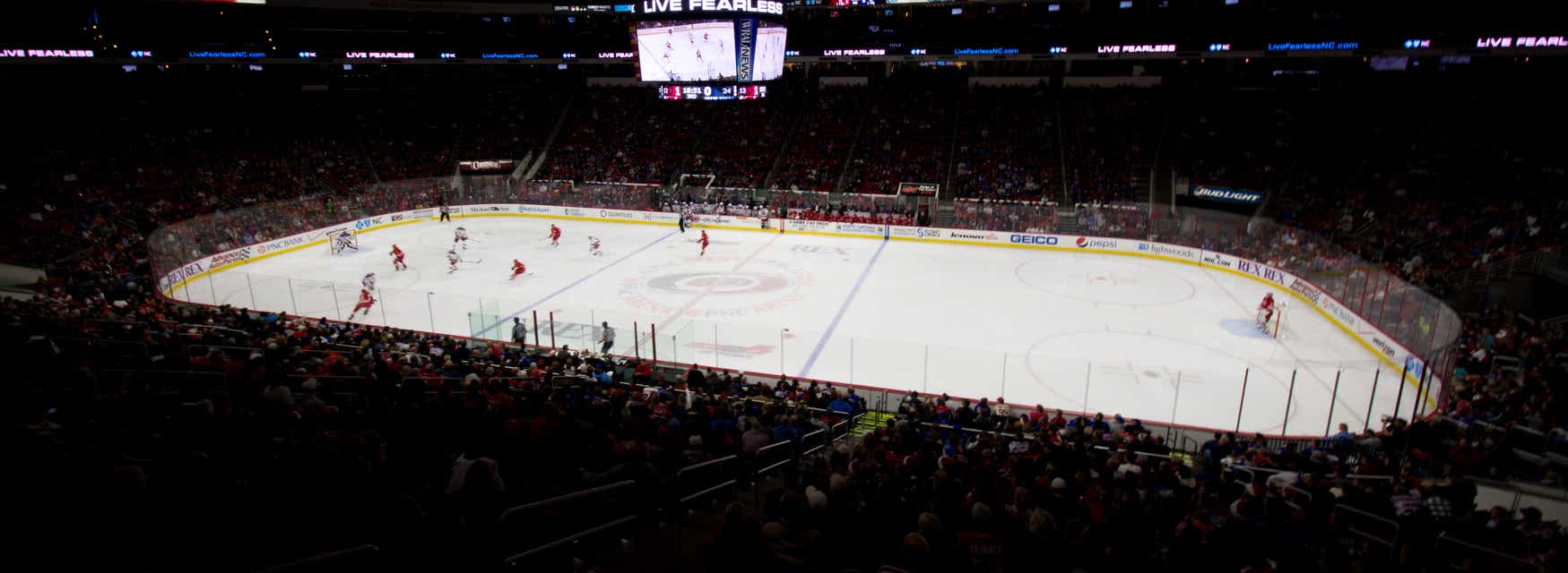 Seat view from Sideline Premier