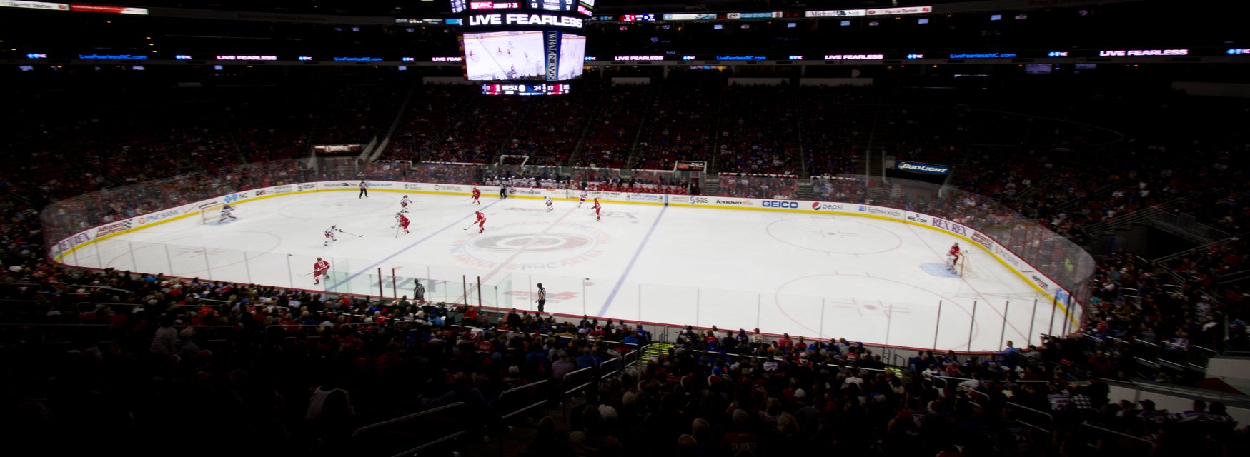 Seat view from Sideline Premier