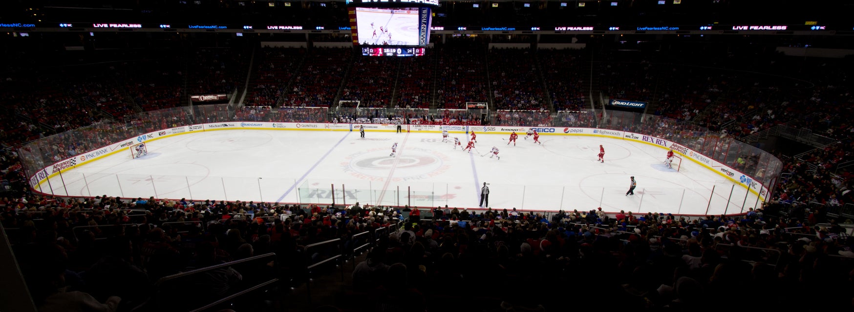Seat view from Center Ice Premier