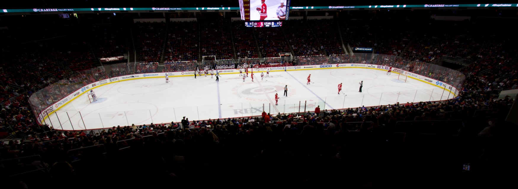 Seat view from Center Ice Premier