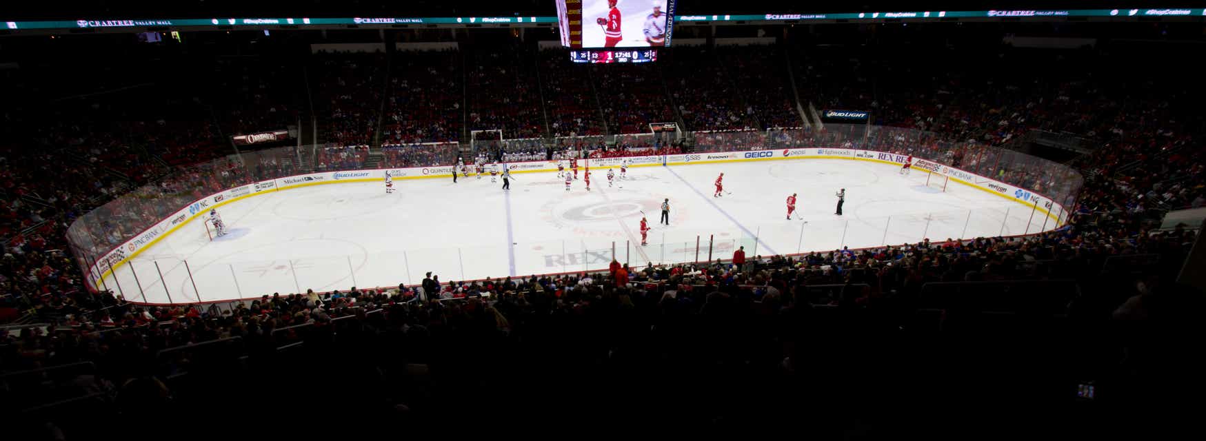 Seat view from Center Ice Premier
