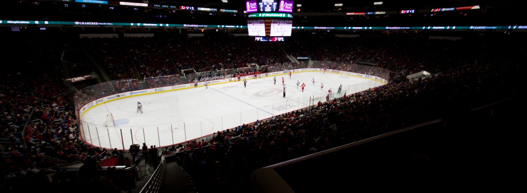 Seat view from Sideline Premier