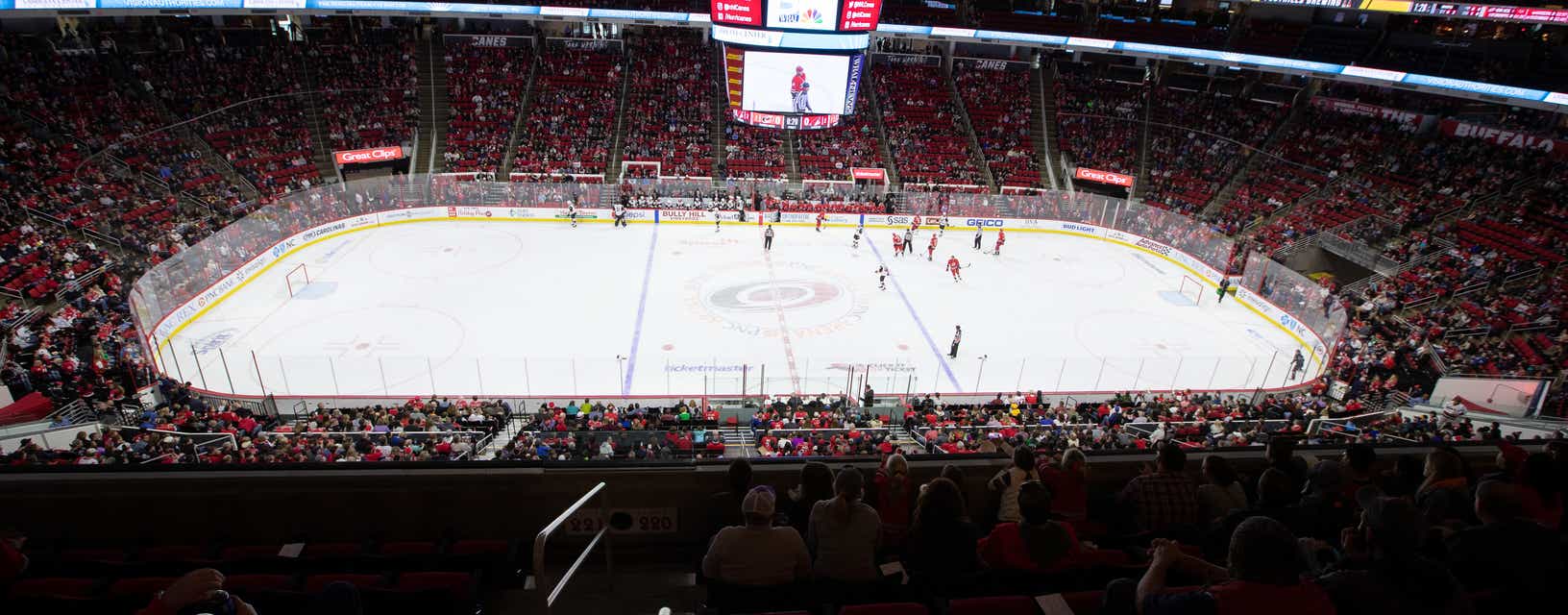 Seat view from Center Ice Club