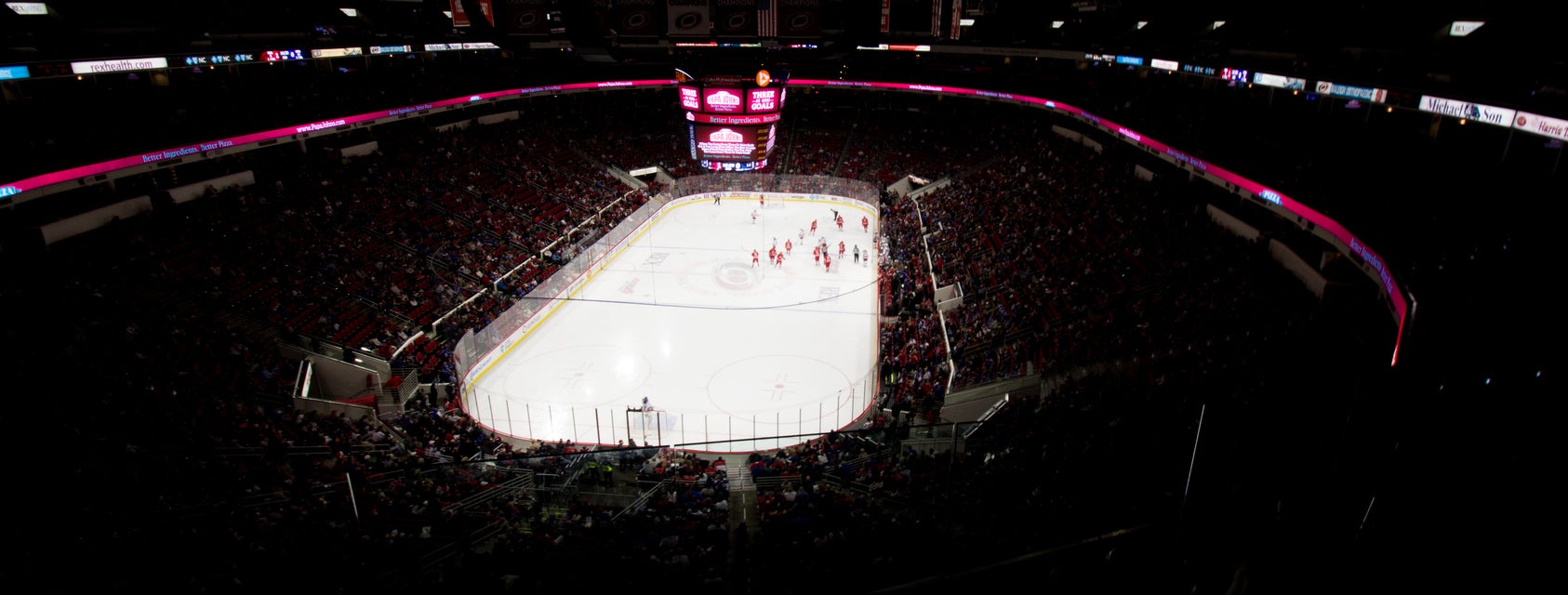 Seat view from Upper Goal