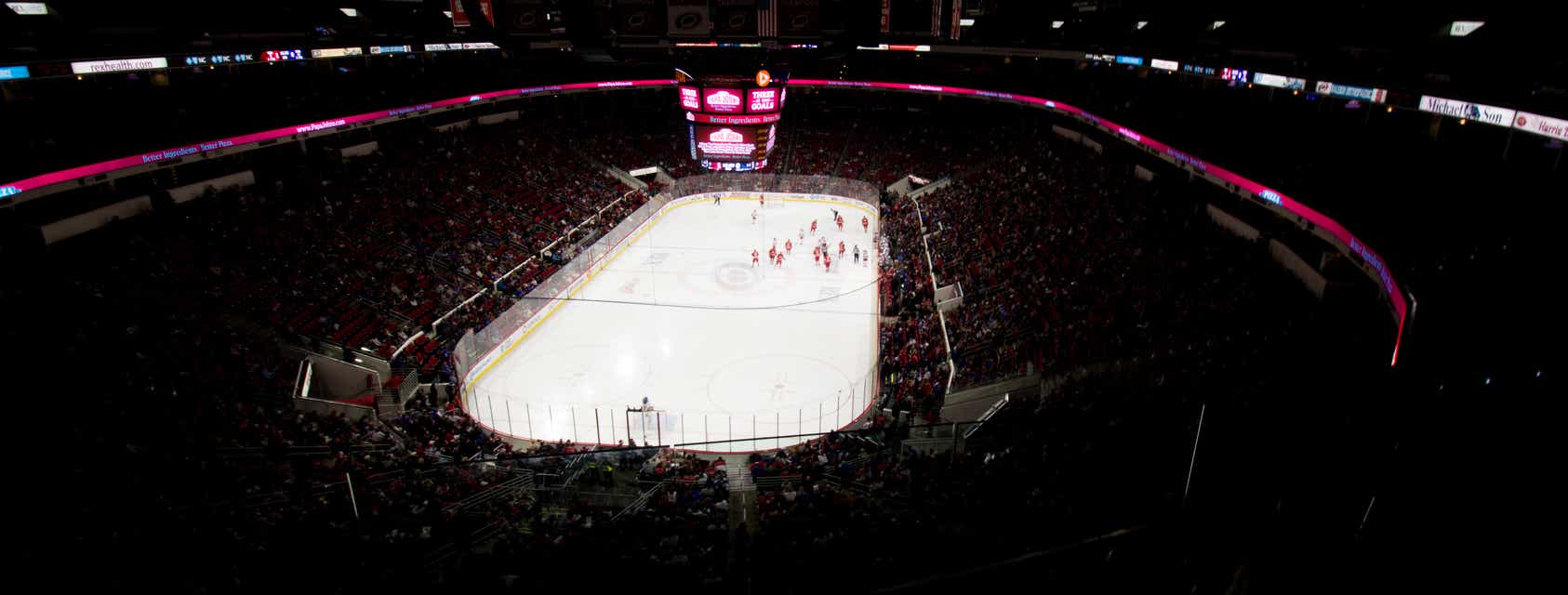 Seat view from Upper Goal
