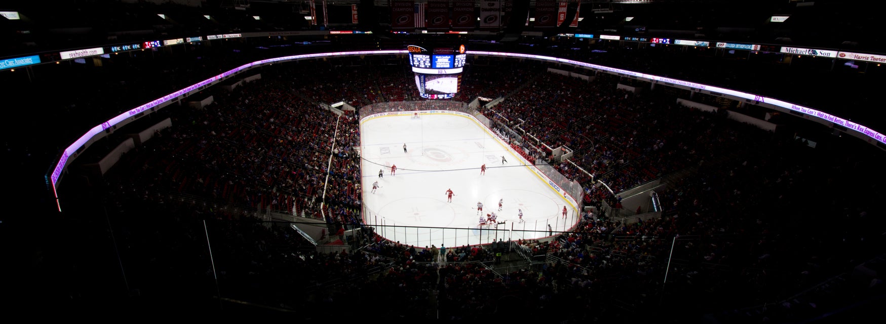 Seat view from Upper Goal