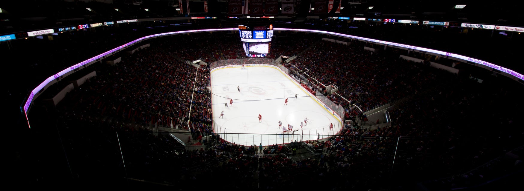 Seat view from Upper Goal