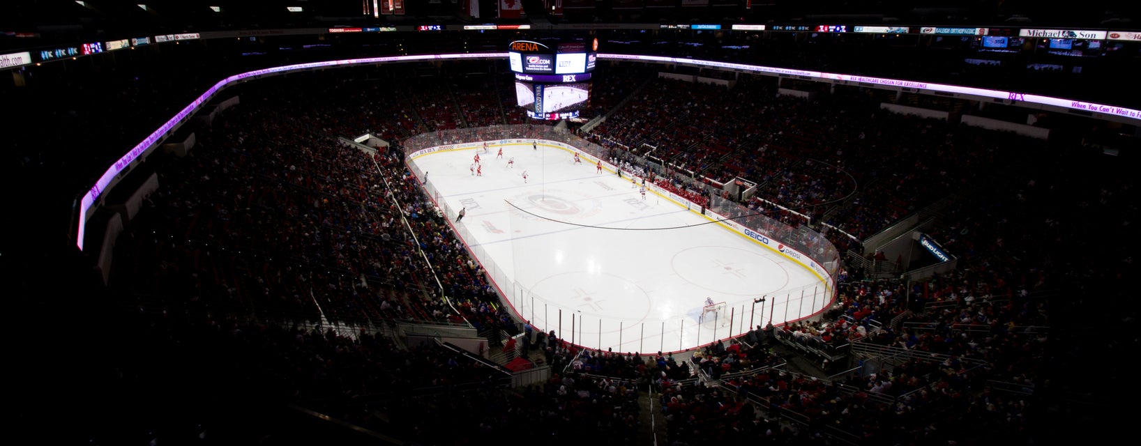 Seat view from Upper Goal