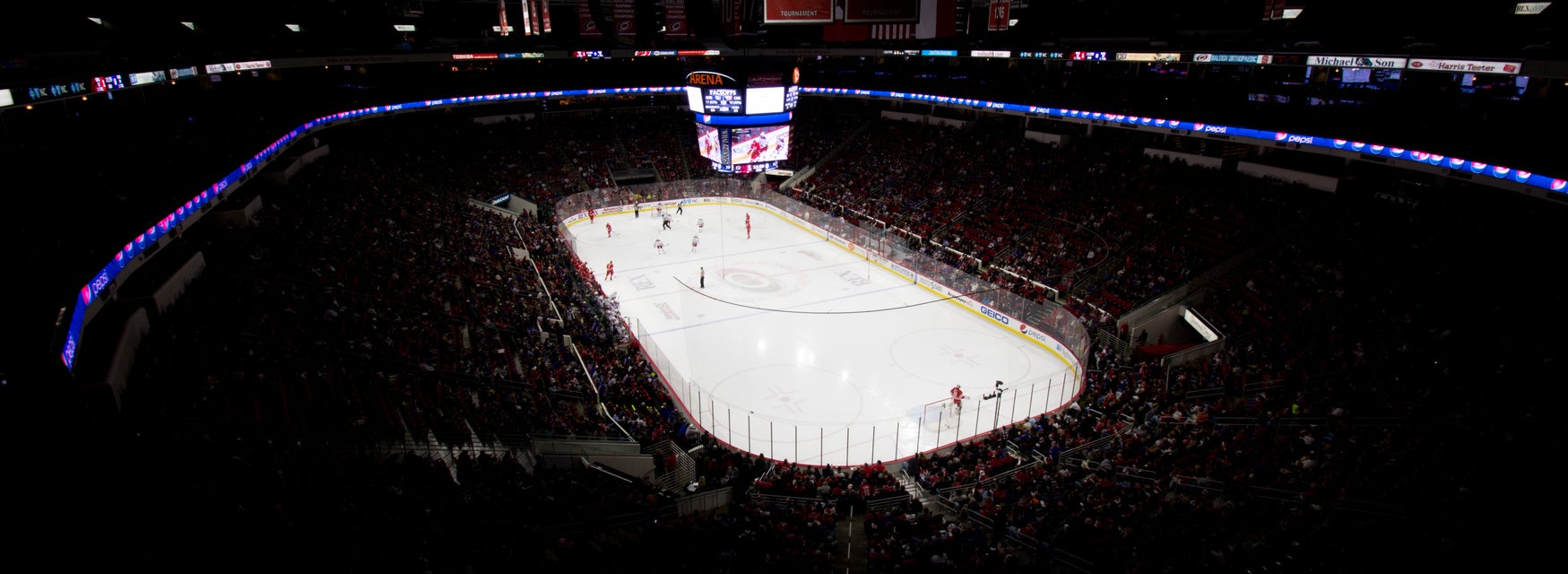 Seat view from Upper Goal
