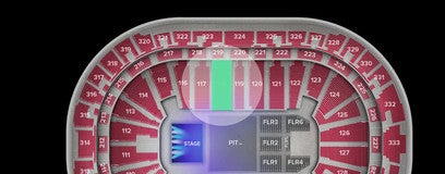 Seat view from Center Ice Premier