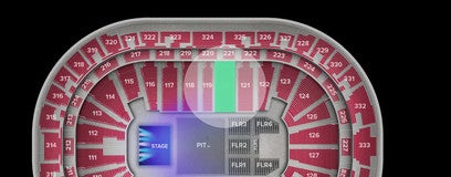 Seat view from Center Ice Premier