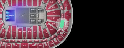 Seat view from Middle