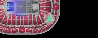 Seat view from Middle