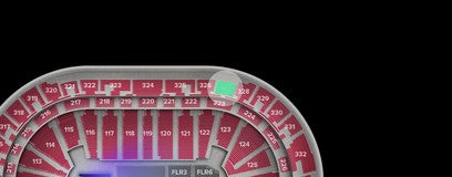Seat view from Upper