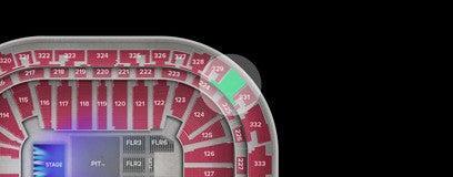 Seat view from Upper