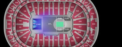 Seat view from Floor