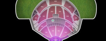 Seat view from Box Seats