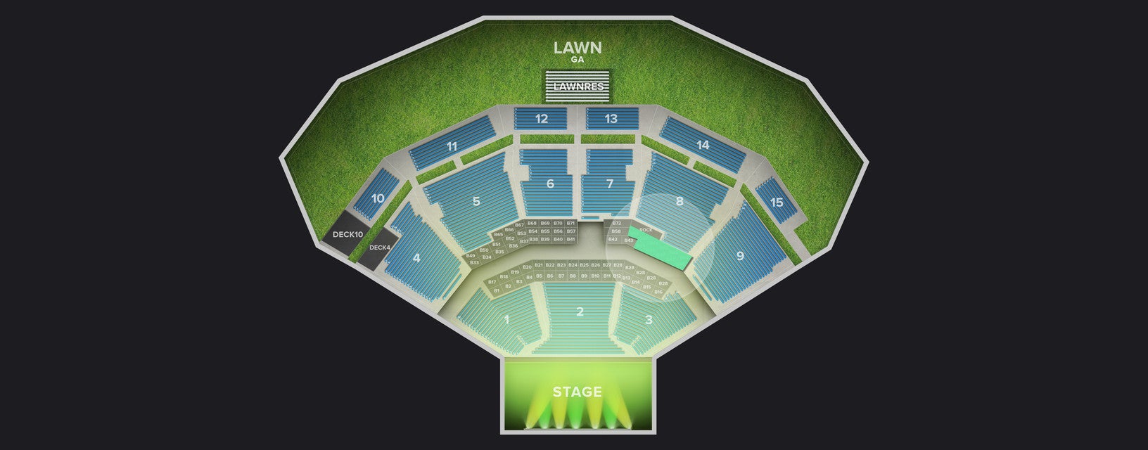 Seat view from Box