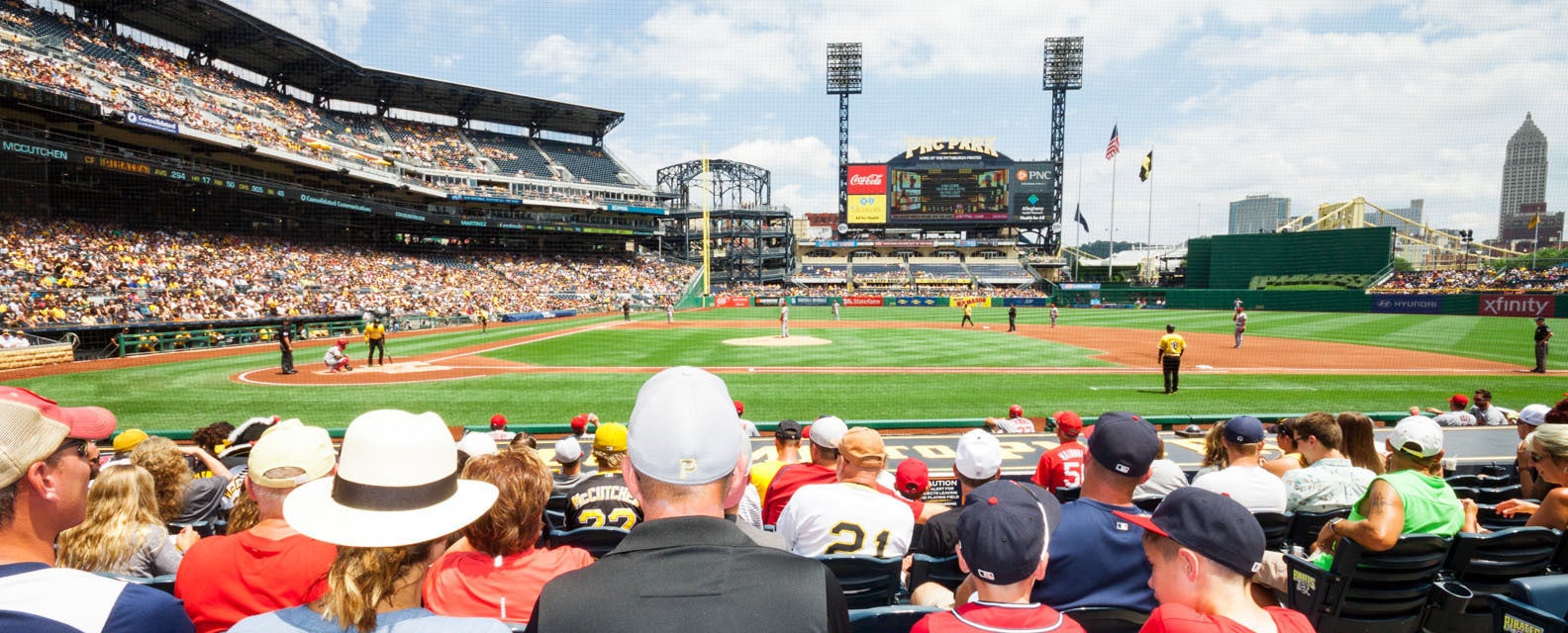 Seat view from Dugout Box