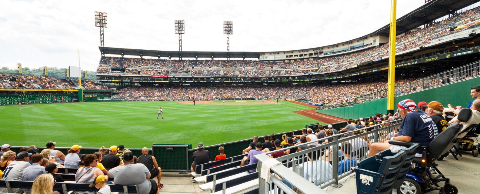 Seat view from Bleacher Reserved