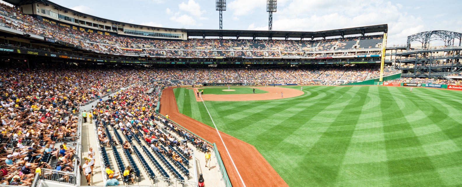 Seat view from Outfield Reserved