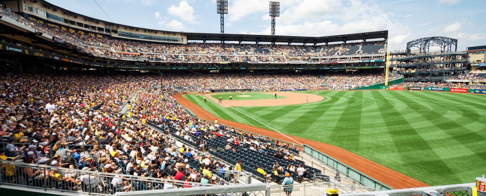 Seat view from Outfield Reserved