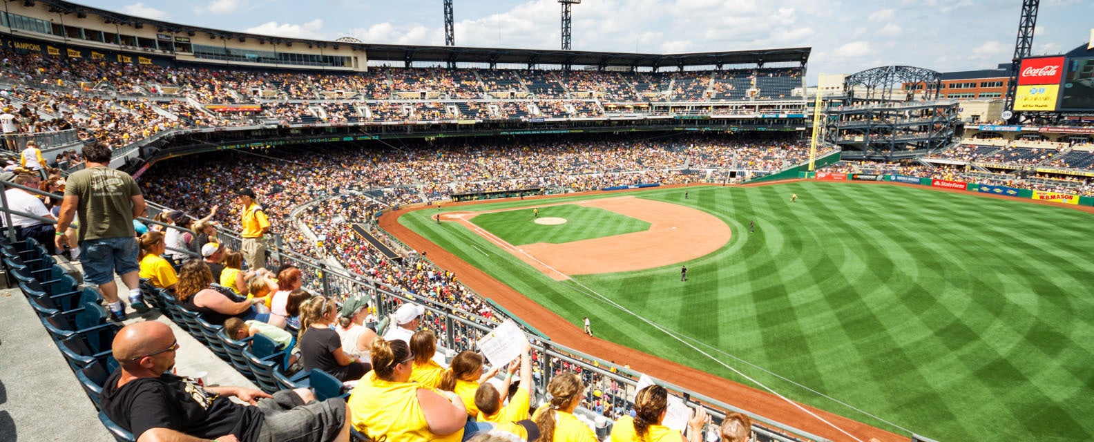 Seat view from Pirates Cove