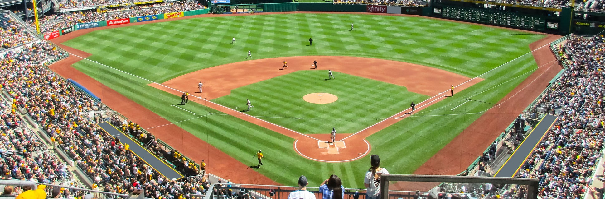 Seat view from Baseball Club A