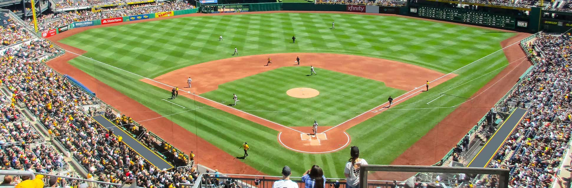 Seat view from Baseball Club A
