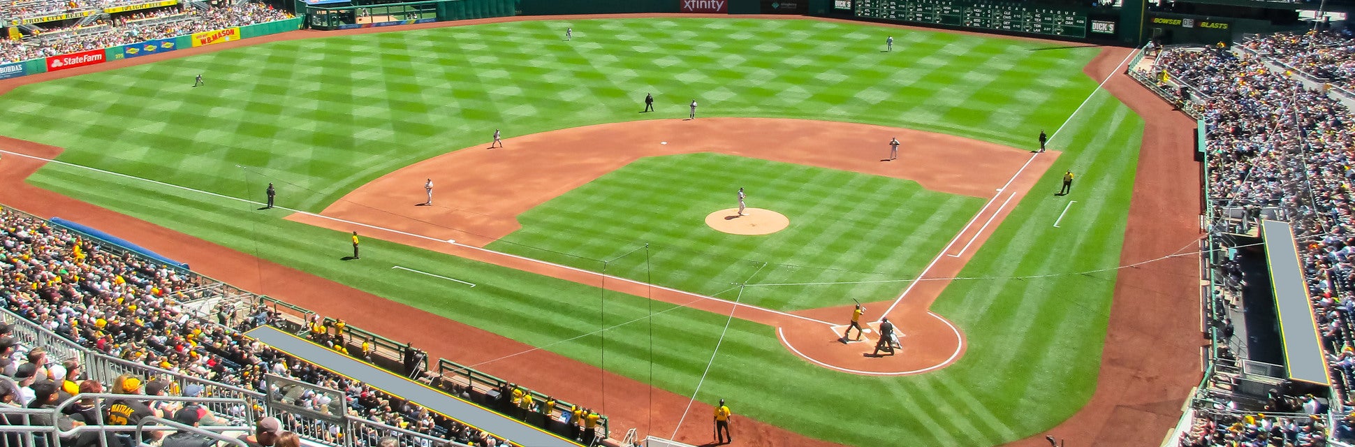 Seat view from Baseball Club A