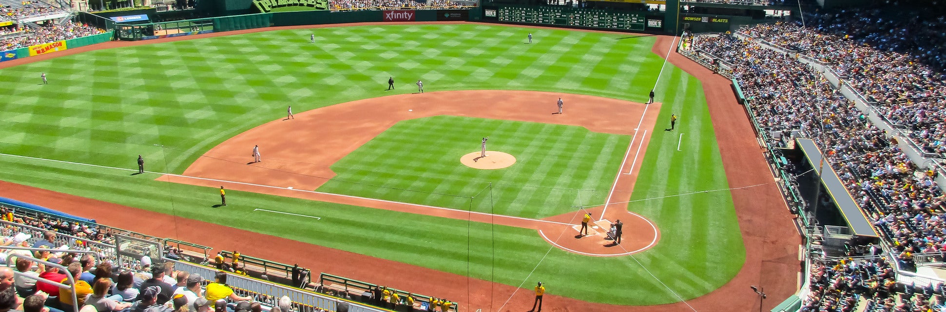 Seat view from Baseball Club A