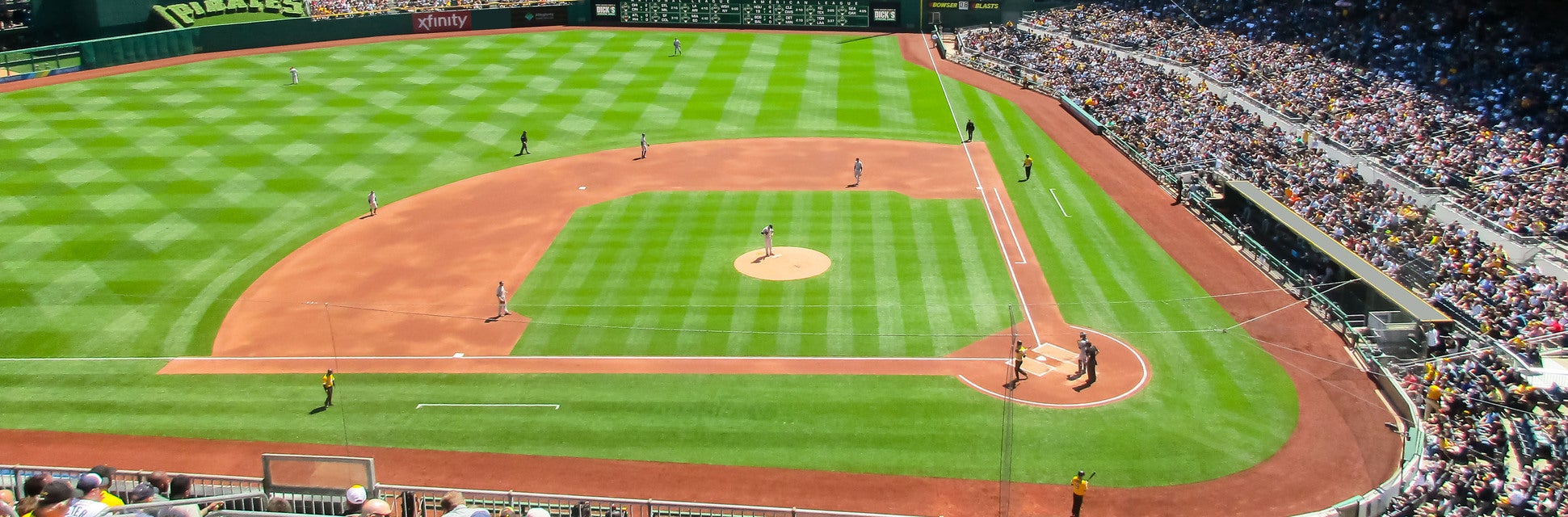 Seat view from Baseball Club A