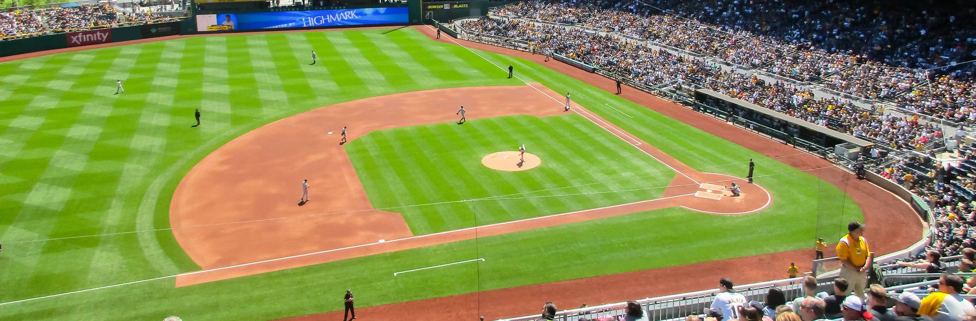 Seat view from Baseball Club A