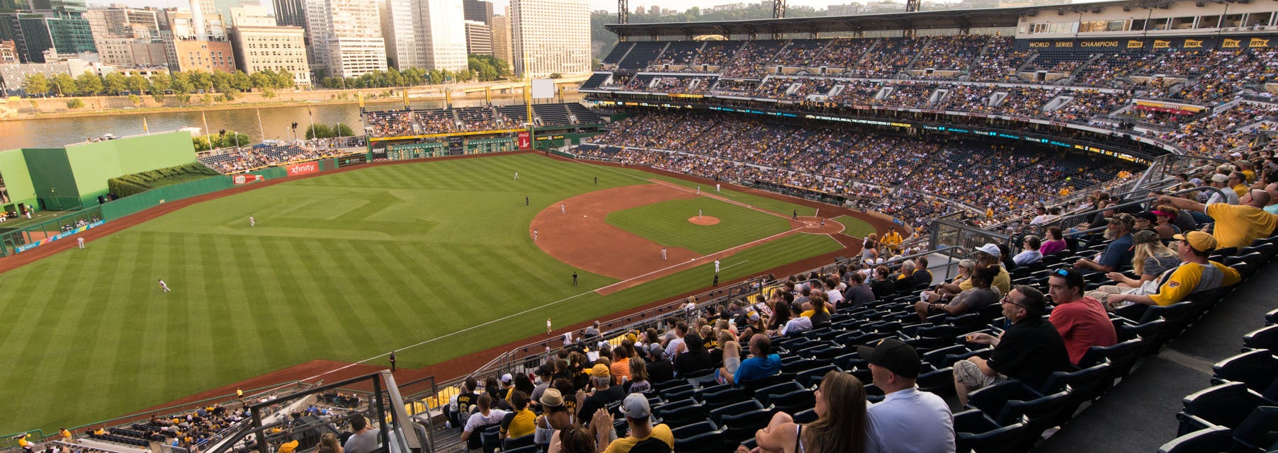 Seat view from Baseball Club A
