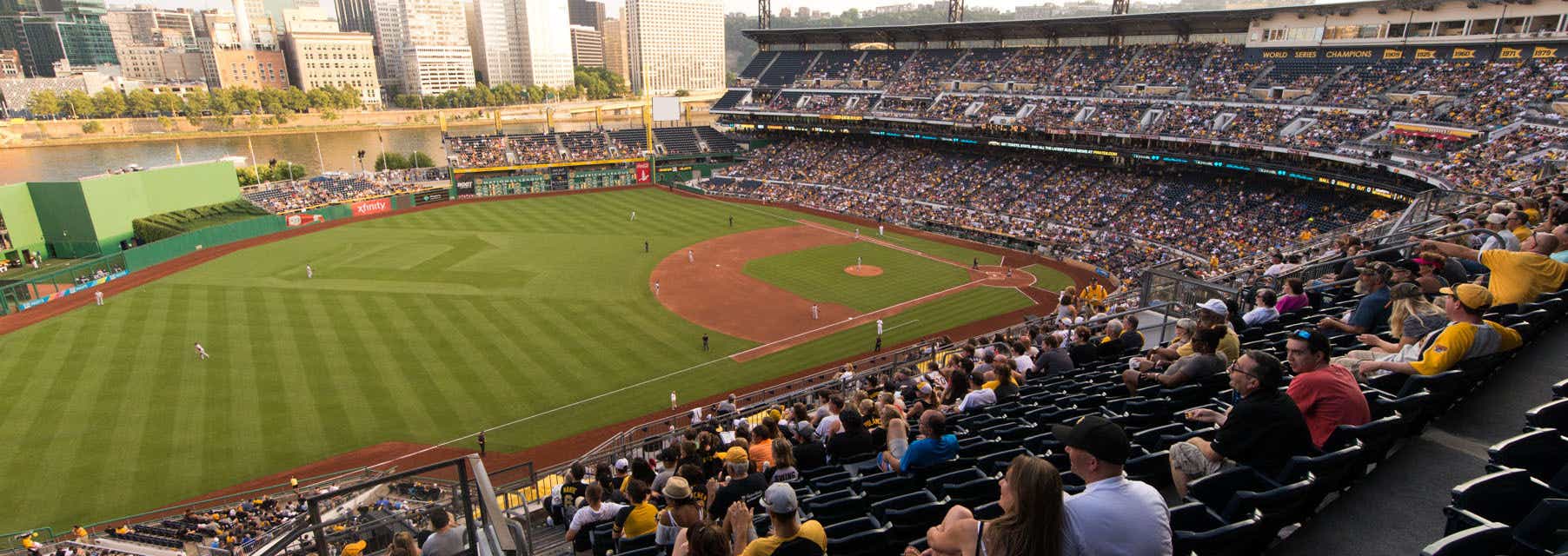 Seat view from Baseball Club A