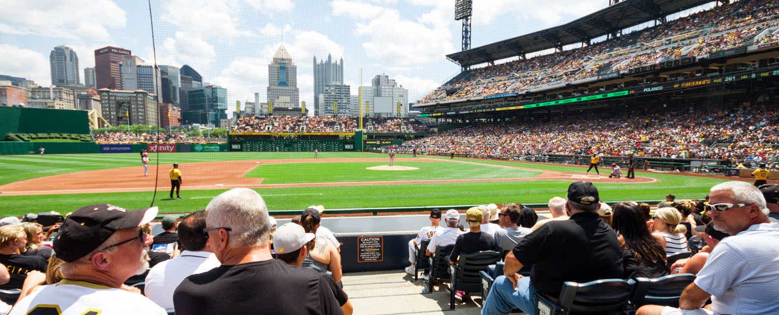Seat view from Dugout Box