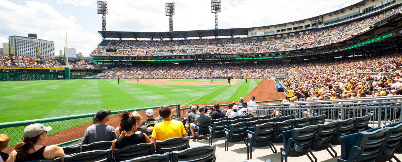 Seat view from Baseline Box