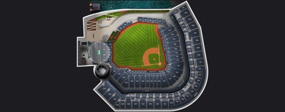 Seat view from Pirates Deck