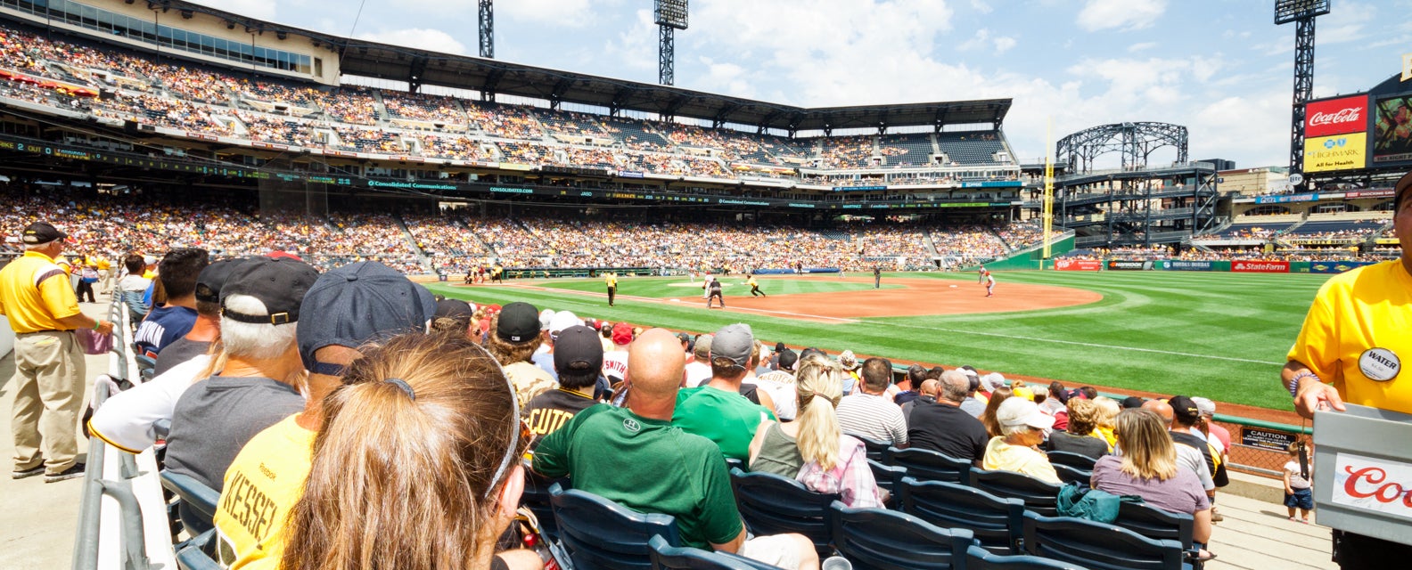 Seat view from Field Level Box