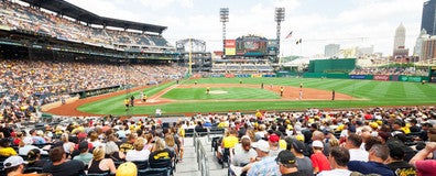 Seat view from Lower Infield Box
