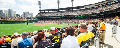 Seat view from Baseline Box